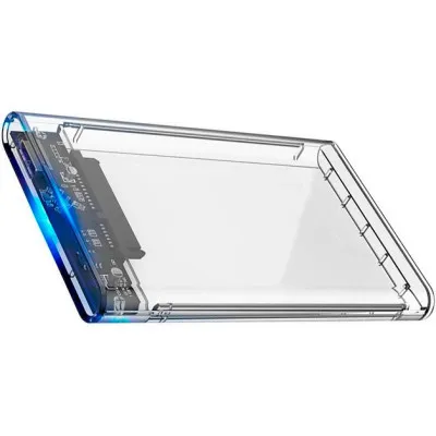 Кишеня зовнішня Dynamode 2.5" SATA HDD/SSD USB 3.0 Transparent (DM-CAD-25316) - мініатюра 2