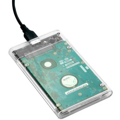 Кишеня зовнішня Dynamode 2.5" SATA HDD/SSD USB 3.0 Transparent (DM-CAD-25316) - мініатюра 4