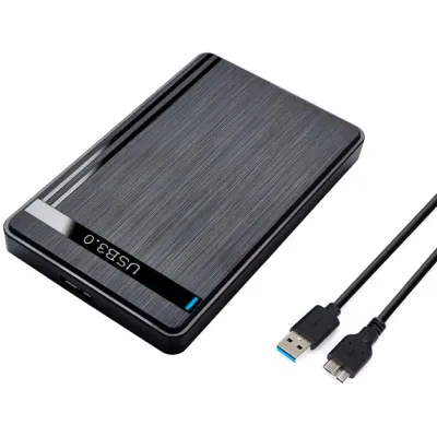 Кишеня зовнішня Dynamode 2.5" SATA HDD/SSD USB 3.0 Black (DM-CAD-25317) - зображення 1