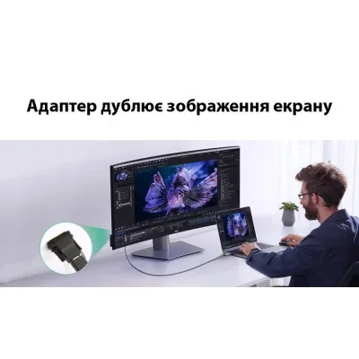 Перехідник DVI-D (24+1) male to HDMI female 1080p ST-Lab (U-994) - мініатюра 9