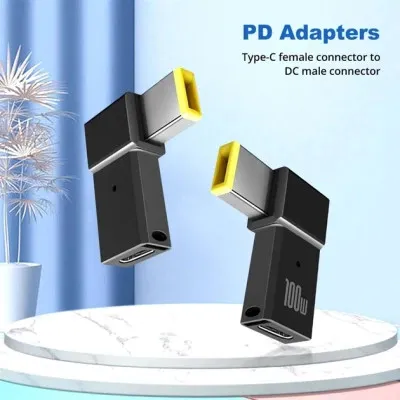 Перехідник PD 100W USB-C F to DC Male Jack square mouth Lenovo Thinkpad ST-Lab (PD100W-Lenovo) - мініатюра 5
