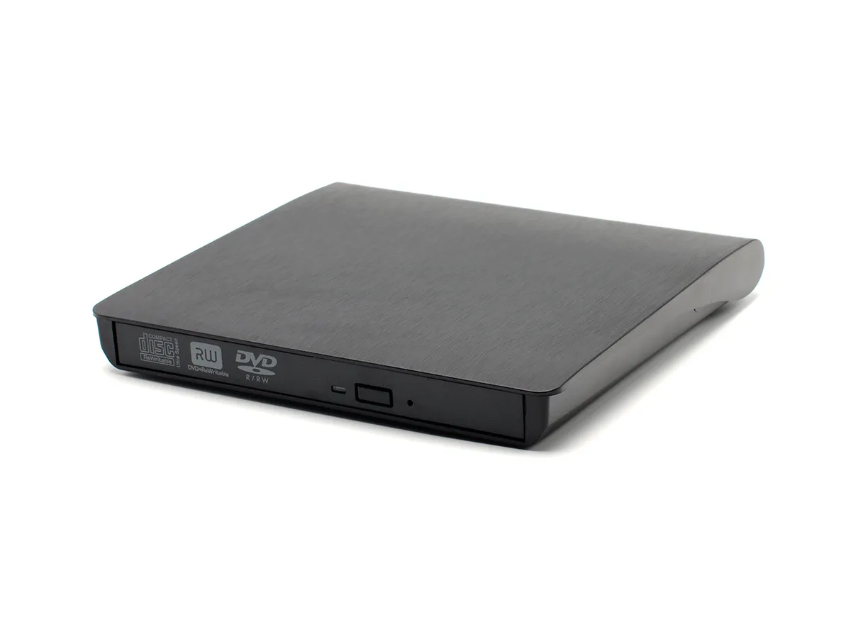 Зовнішній портативний оптичний привід Maiwo DVD±R/RW, CD-RW, USB 3.0 записуючий, пластик - зображення 1