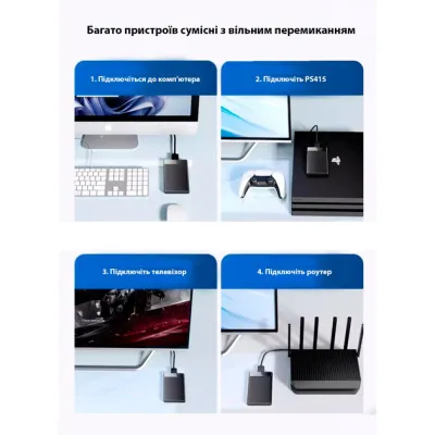 Кишеня зовнішня Dynamode 2.5" SATA/SSD HDD USB3.0 (DM-CAD-25320) - мініатюра 12