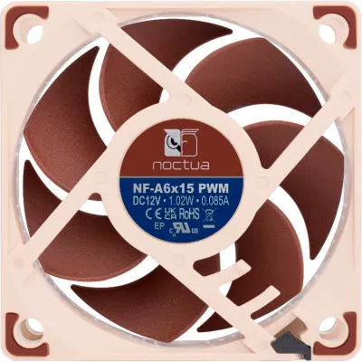 Кулер до корпусу Noctua NF-A6x15 PWM - мініатюра 3