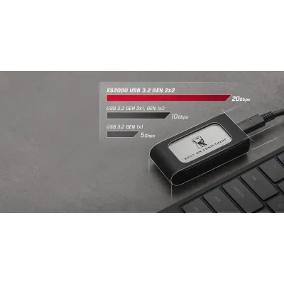 Накопичувач SSD USB Type-C 4TB XS2000 Kingston (SXS2000/4000GA) - мініатюра 6