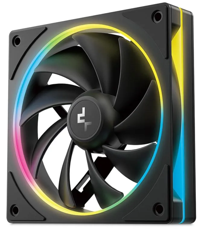 Вентилятор Deepcool FL12SE для корпусу 120x120x25мм, HB, 400~1900 RPM±10%, - зображення 1