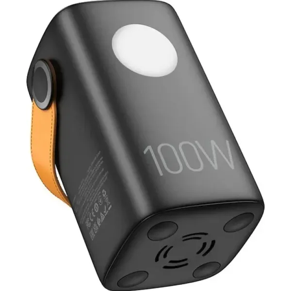 Зовнішній акумулятор (павербанк) Hoco DB160 Astrum 60000mAh 100W Black - зображення 1