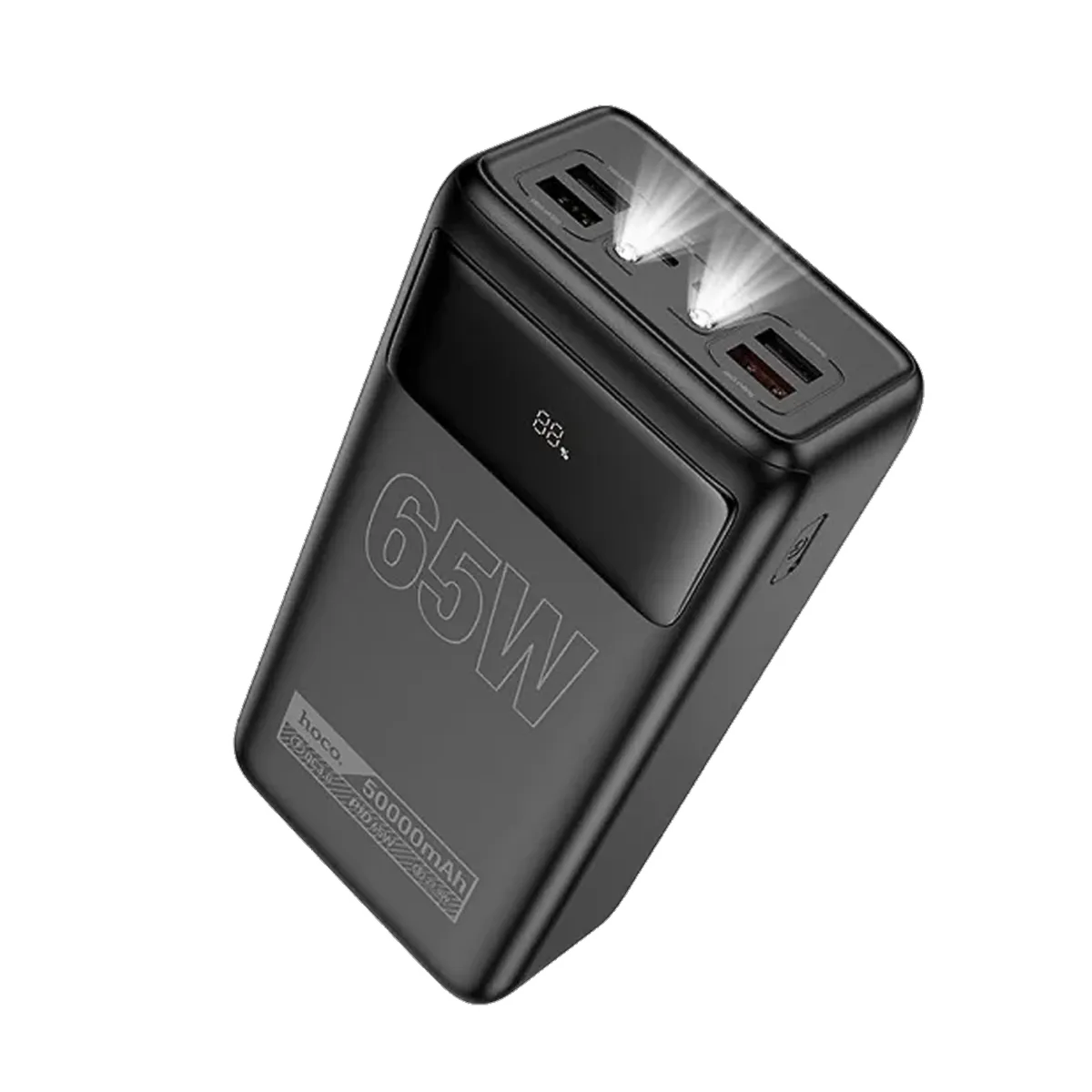 Зовнішній акумулятор Hoco DB81A Apollo PD65W fully compatible power bank 50 000mAh - зображення 1