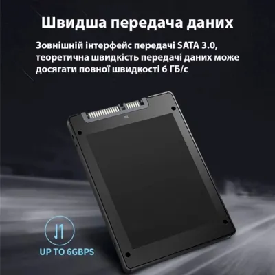 Конвертор Dynamode 2.5'' SATA to M.2 (NGFF) SSD 22*30mm, 22*42mm, 22*60mm, 22*80mm (S103-1N-P) - мініатюра 12