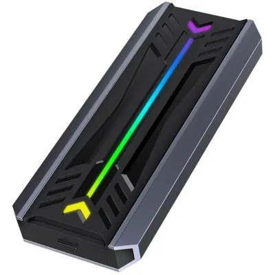 Кишеня зовнішня Dynamode M.2 SSD NVMe/SATA to USB-C USB 3.2 Gen2 tool-free (DM-CAD-SSD16) - зображення 1