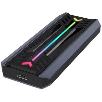 Кишеня зовнішня Dynamode M.2 SSD NVMe/SATA to USB-C USB 3.2 Gen2 tool-free (DM-CAD-SSD16) - мініатюра 2