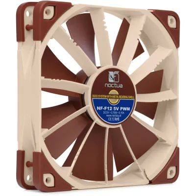 Кулер до корпусу Noctua NF-F12 5V PWM - мініатюра 2