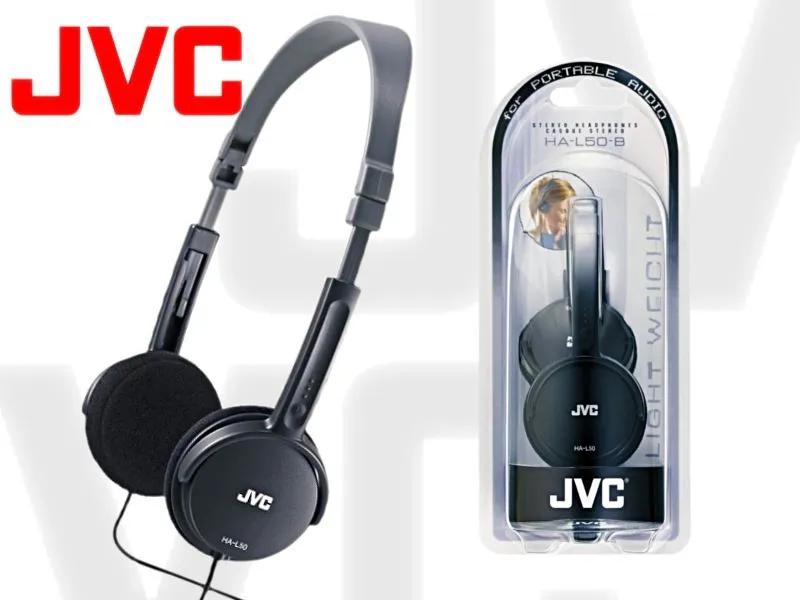 Навушники JVC HA-L50-B Black - зображення 1