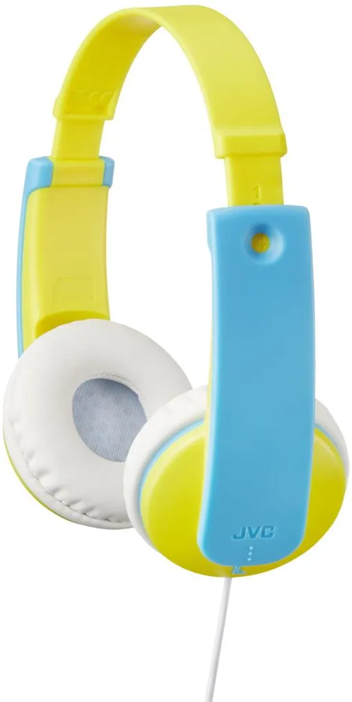 Навушники JVC HA-KD7 Yellow & Light Blue (for Kids) - зображення 1
