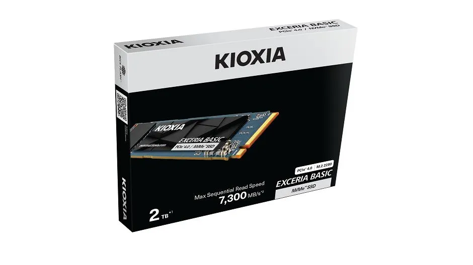 Твердотільний запам’ятовувальний пристрій накопичувач (SSD) G4 M.2 NVME 2TB LSF10Z002TG8 KIOXIA - мініатюра 2