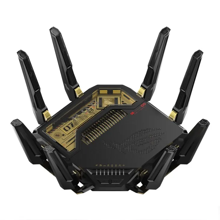 Бездротовий ігровий маршрутизатор Asus ROG Rapture GT-BE98 Edition 20 (90IG08F0-MO9A3V) - мініатюра 7