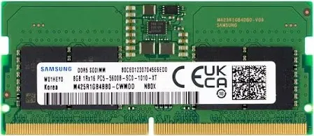 Модуль пам'яті SO-DIMM DDR5 8GB 5600 Samsung original C40 - зображення 1