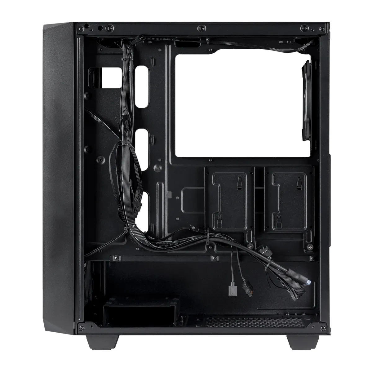 Корпус Prologix E120 Tempered Glass&Mesh Black - мініатюра 8