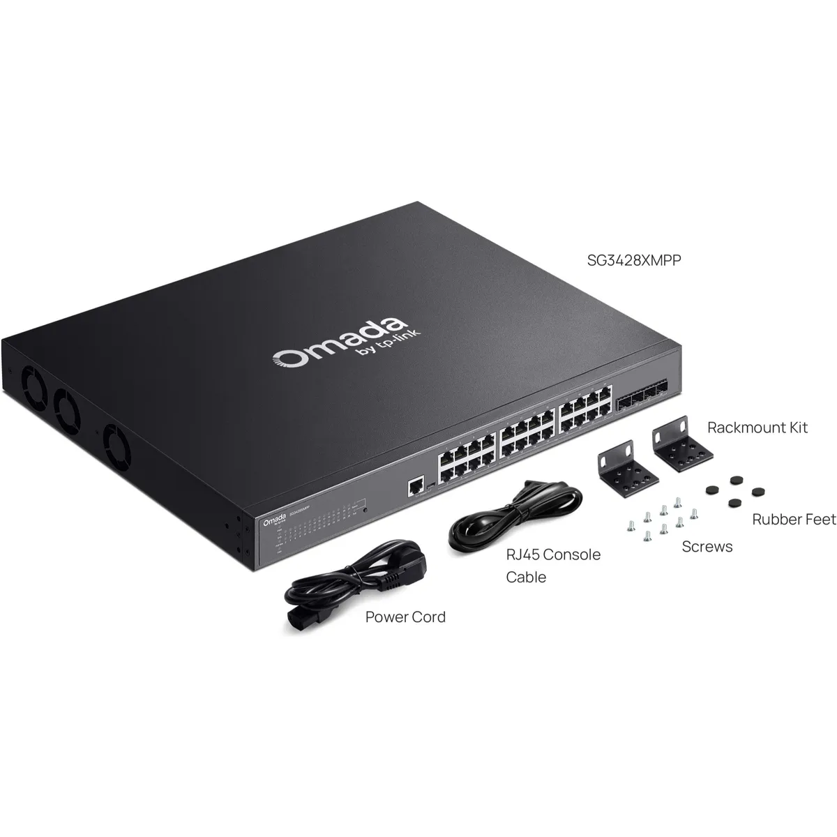 Комутатор TP-Link Omada SG3428XMPP - мініатюра 7