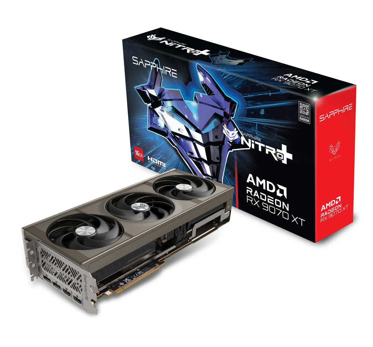 Відеокарта Sapphire Radeon RX 9070 XT NITRO+ 16G - зображення 1