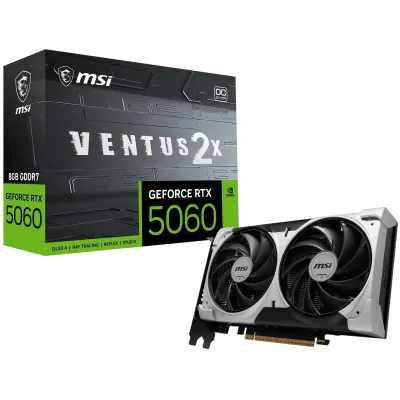Відеокарта MSI GeForce RTX5060 8Gb VENTUS 2X OC V1 (RTX 5060 8G VENTUS 2X OC V1) - мініатюра 5