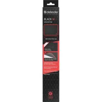 Килимок для мишки Defender Black M (50560) - мініатюра 5