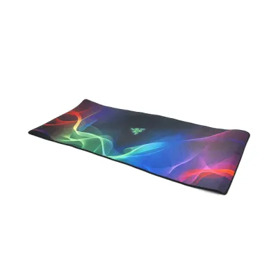 Килимок 400*900 тканинний RAZER SMOKE з боковою прошивкою, товщина 3 мм, Mix Color, OEM - зображення 1