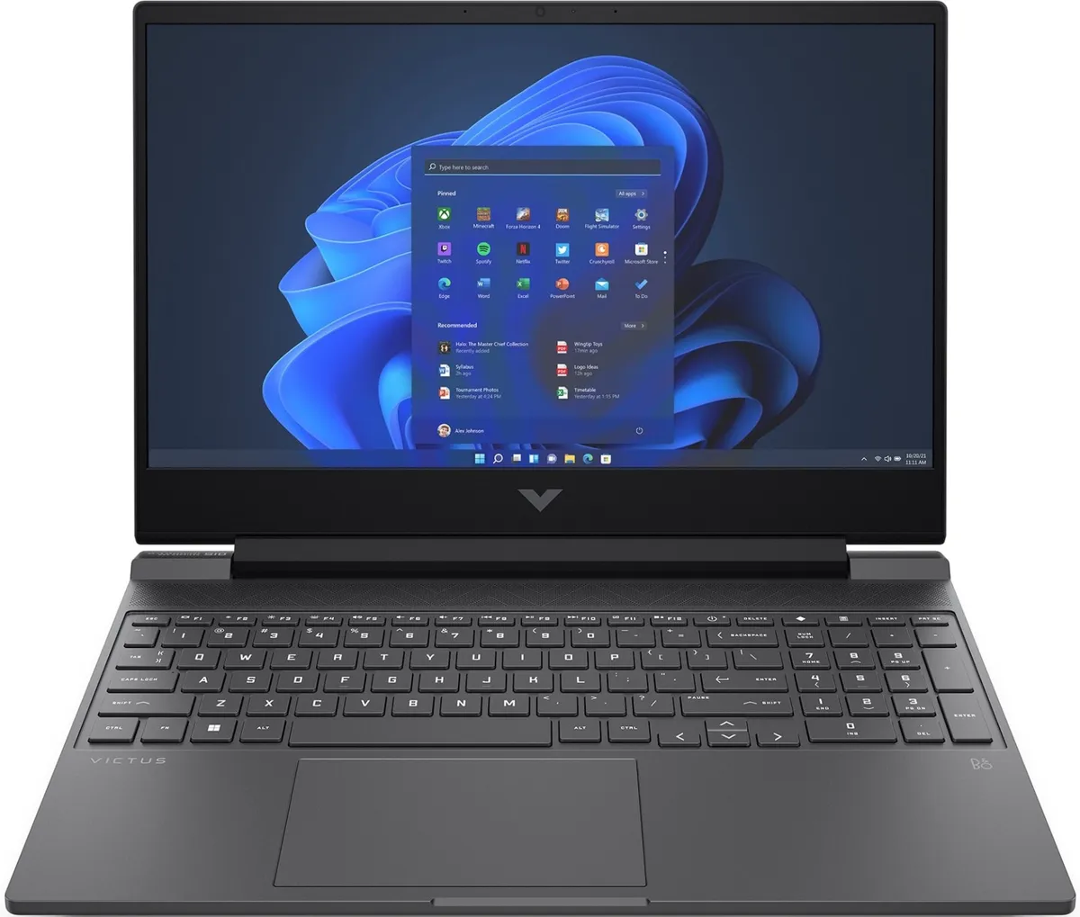 Ноутбук HP Victus 15-fb3093dx (BM4X8UA)(15.6"/Ryzen 7 7435HS/16/RTX4050/SSD512/W11) - зображення 1