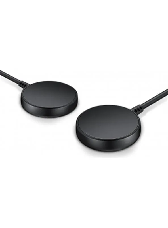Безпровідний зарядний пристрій Samsung Wireless Charger для Galaxy Watch Black (EP-OR825BBRGRU) OEM - мініатюра 4