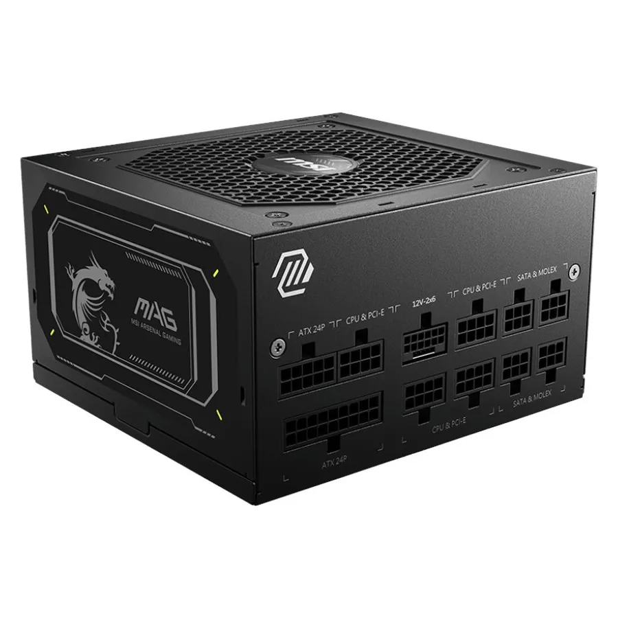 Блок живлення MSI MAG A850GL PCIE5 II 850W - зображення 1