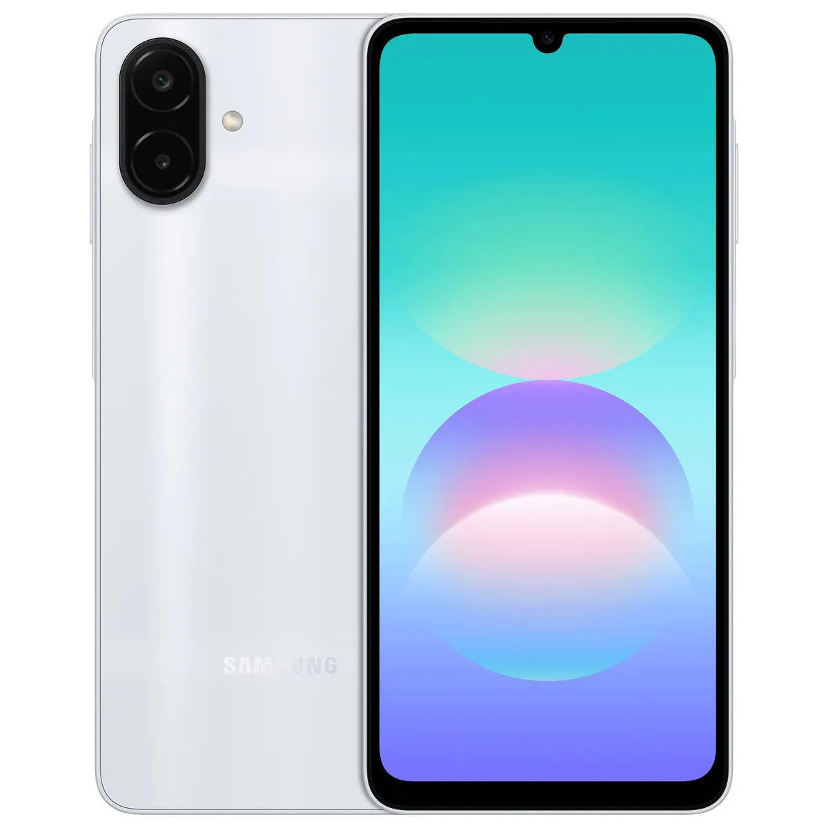 Смартфон Samsung Galaxy A08 SM-A085 4/128GB Silver (SM-A085FZSGSEK) - зображення 1