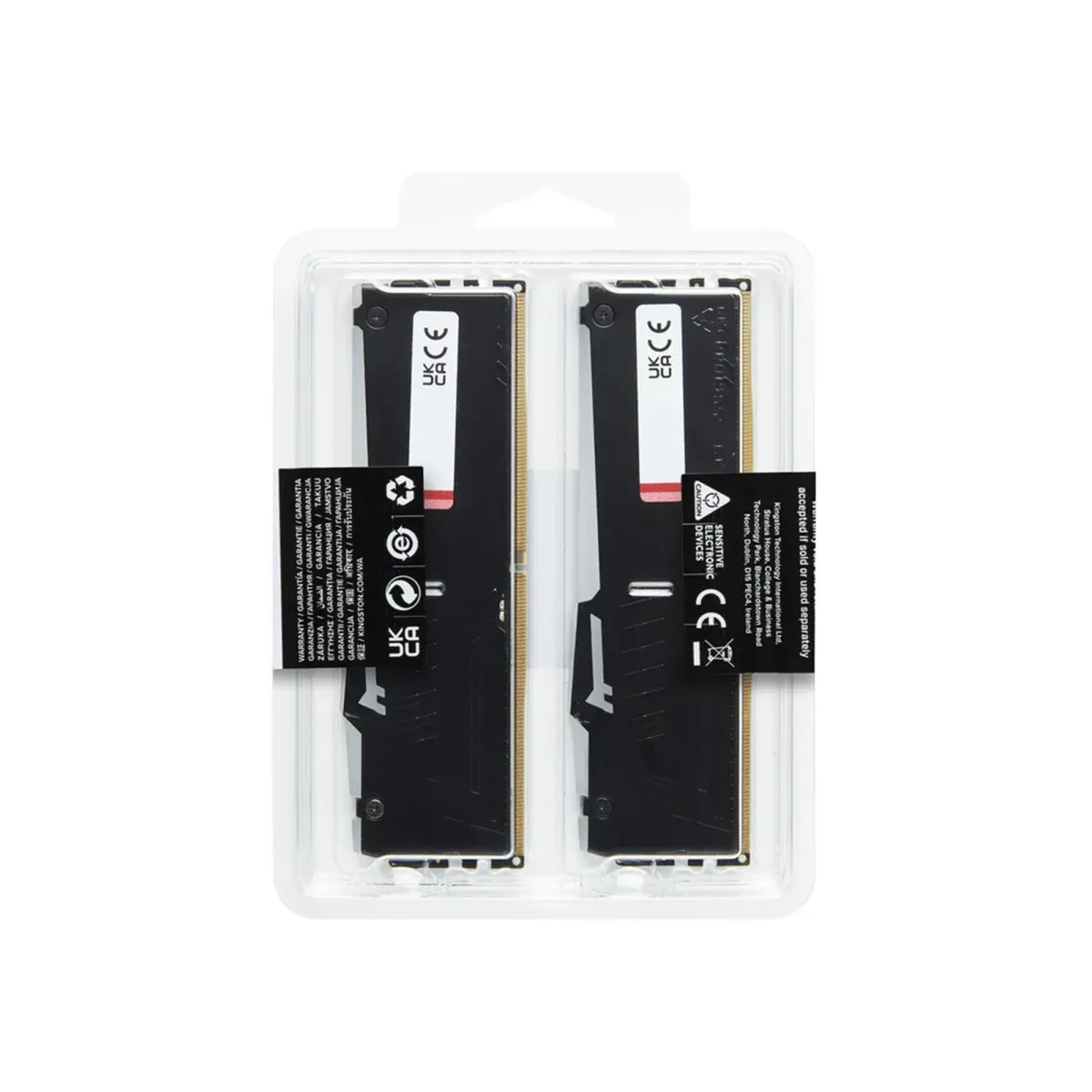 Модуль пам'яті Kingston Fury Beast Black RGB DDR5-5600 64GB (2x32GB) CL40-40-40 1.25V XMP (KF556C40BBAK2-64) - мініатюра 7