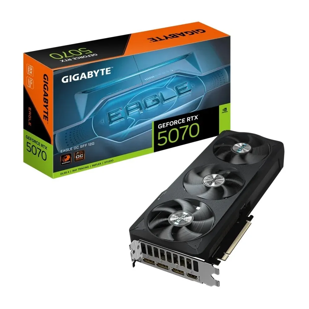 Відеокарта GIGABYTE GeForce RTX5070 12Gb EAGLE OC SFF (GV-N5070EAGLE OC-12GD) - зображення 1