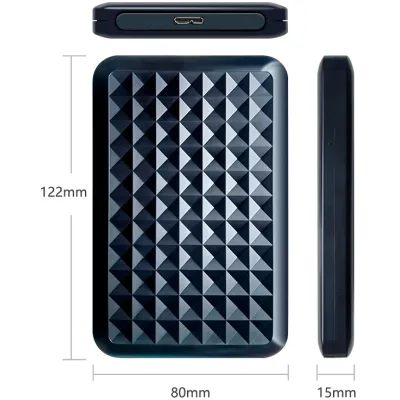 Кишеня зовнішня Dynamode 2.5" SATA HDD/SSD USB 3.0 Black (DM-CAD-25318) - мініатюра 8
