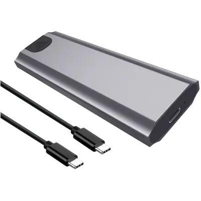 Кишеня зовнішня Dynamode M.2 SSD NVMe/SATA combo USB3.2 GEN2 USB-C (DM-CAD-SSD05) - зображення 1