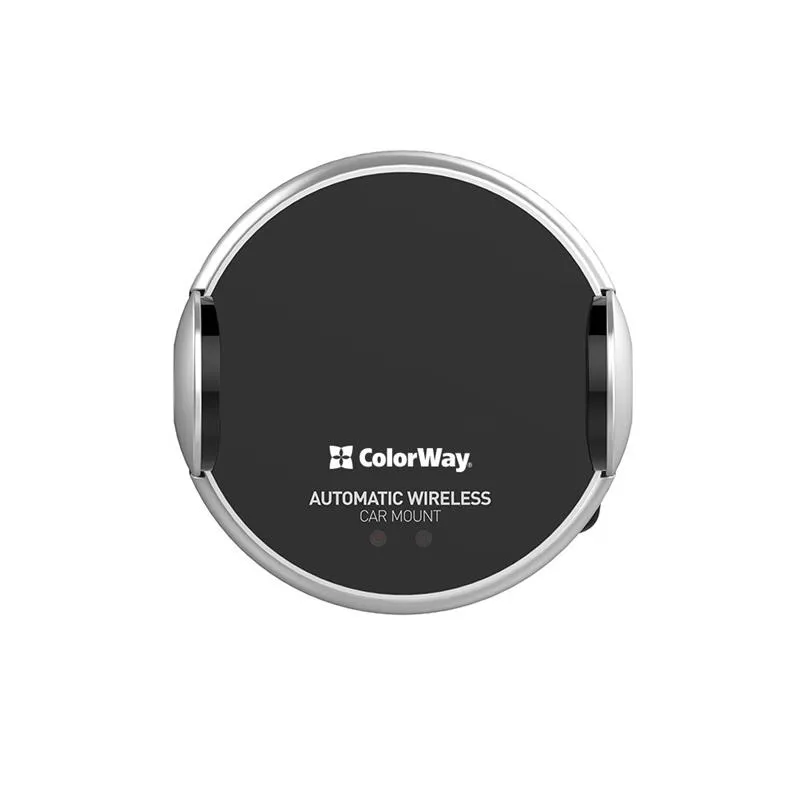 Бездротовий автомобільний зарядний пристрій ColorWay AutoSense Car Wireless Charger 2 10W Black (CW-CHAW035Q-BK) - мініатюра 6
