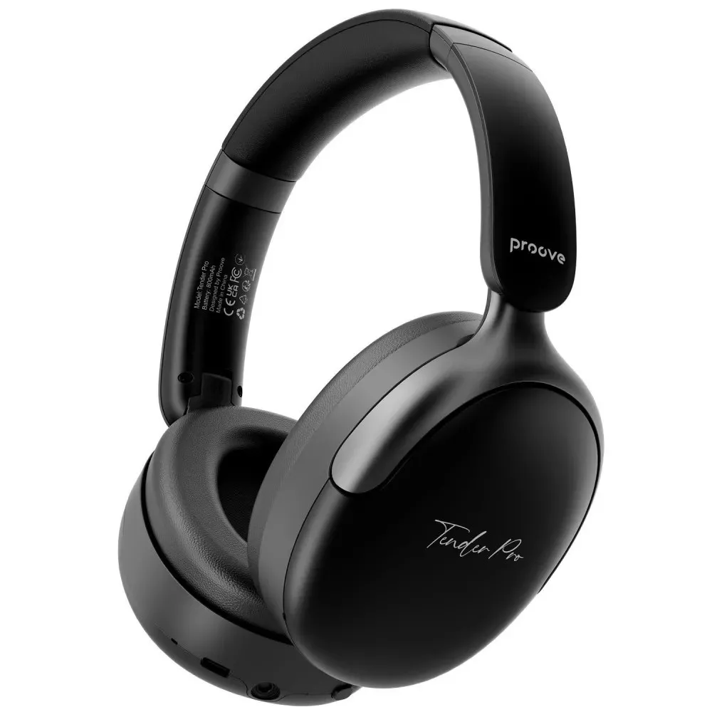 Bluetooth-гарнітура Proove Tender Pro with ANC (APP) Black (HPTP0001AP01) - зображення 1