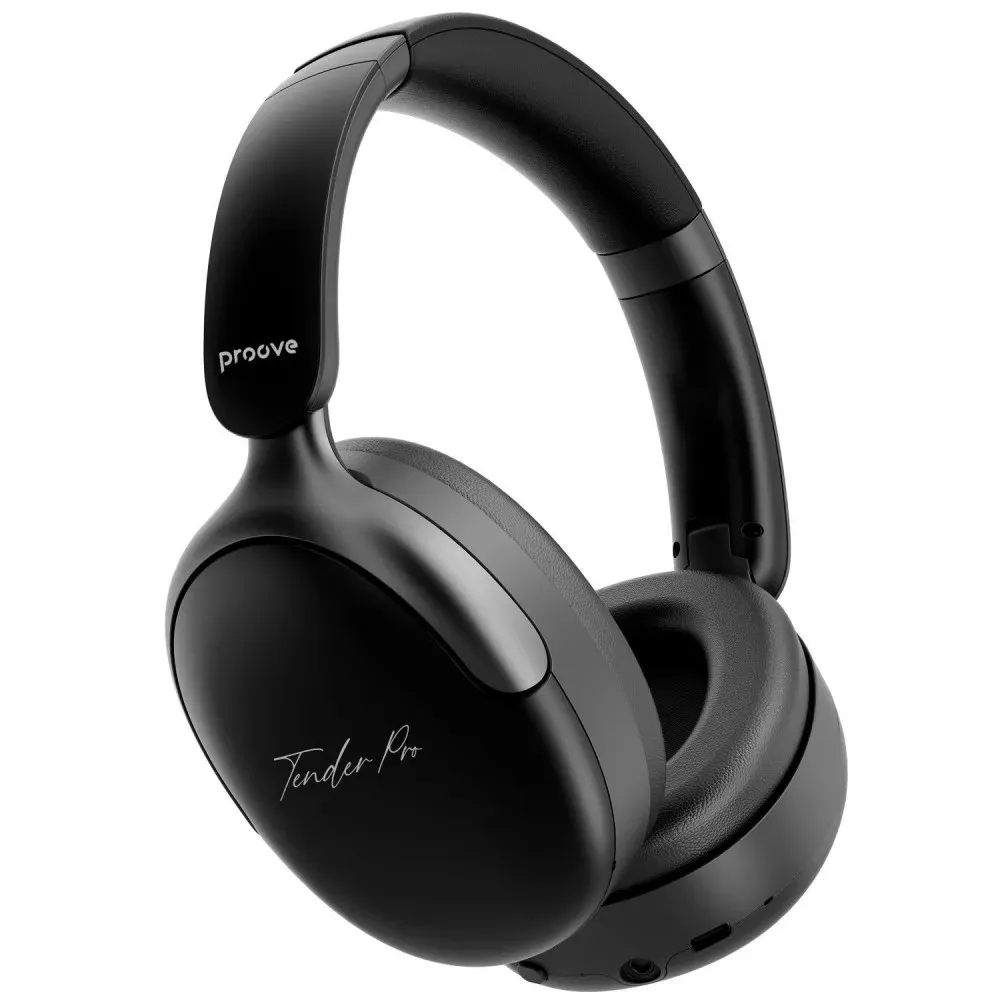 Bluetooth-гарнітура Proove Tender Pro with ANC (APP) Black (HPTP0001AP01) - мініатюра 3