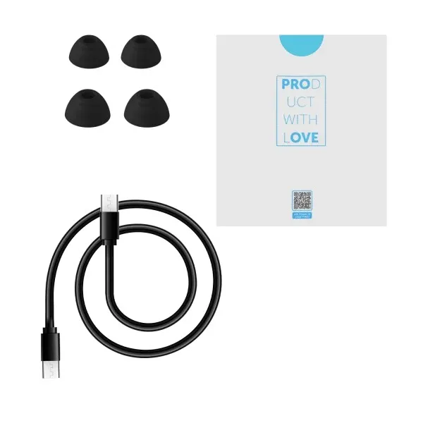Bluetooth-гарнітура Proove X-Go TWS (APP) Black (TWXG0001AP01) - мініатюра 4