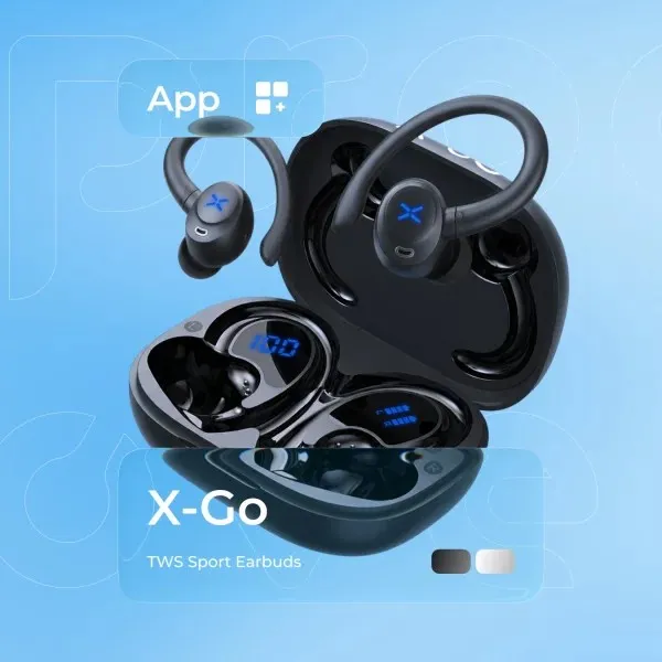 Bluetooth-гарнітура Proove X-Go TWS (APP) Black (TWXG0001AP01) - мініатюра 5