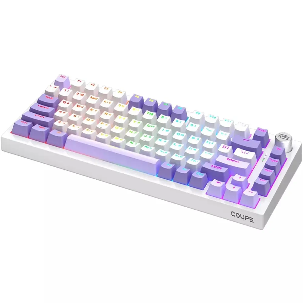 Клавіатура Proove Gaming Coupe UA White/Purple - мініатюра 3