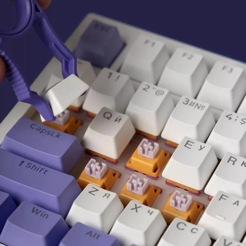 Клавіатура Proove Gaming Coupe UA White/Purple - мініатюра 6