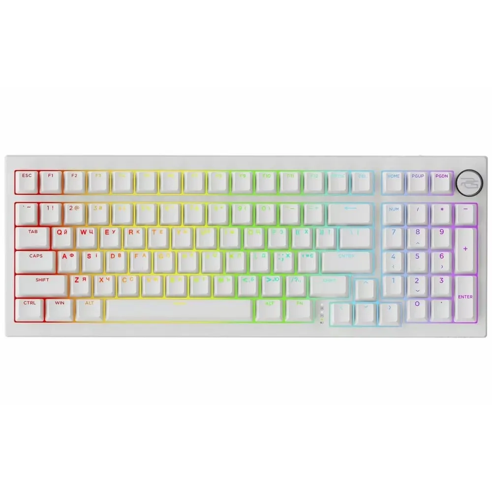 Клавіатура Proove Gaming Slicker Special Edition UA White - зображення 1