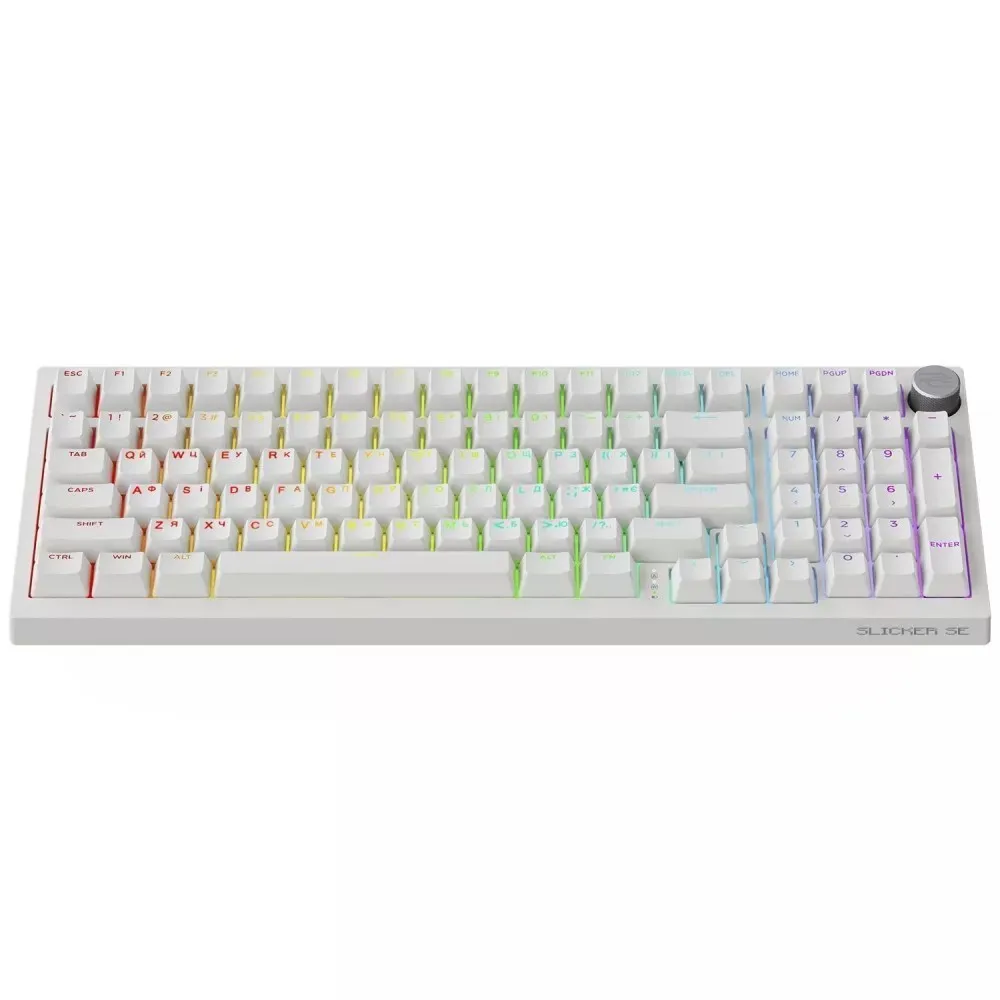Клавіатура Proove Gaming Slicker Special Edition UA White - мініатюра 2