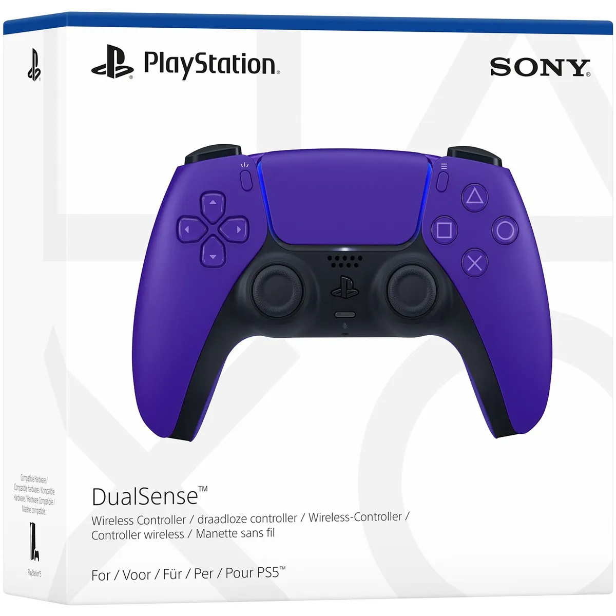 Геймпад бездротовий Sony PlayStation 5 DualSense Galactic Purple (1000050254) - мініатюра 5