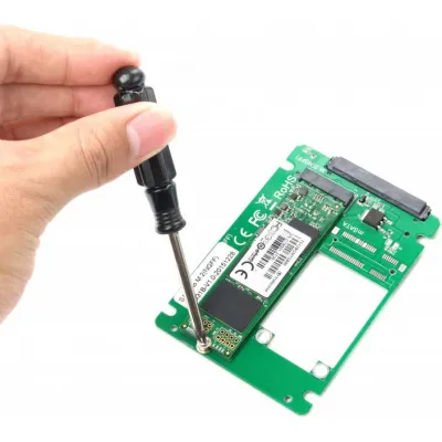 Конвертор Maiwo 2.5'' SATA to M.2 (NGFF) SSD (KT031B) - мініатюра 5