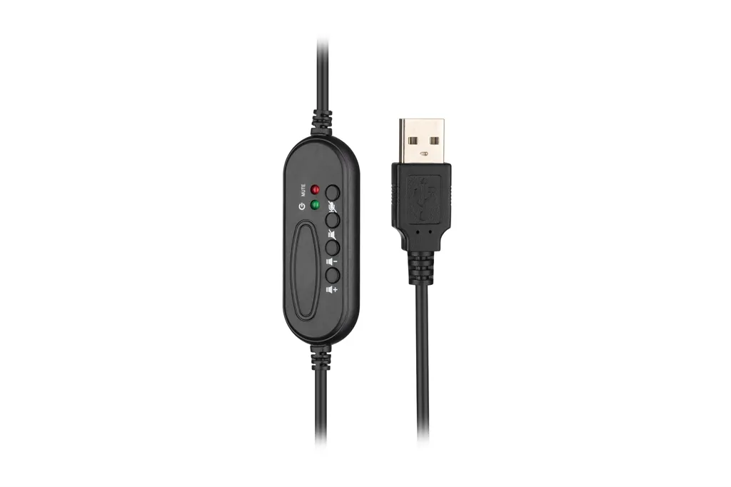 Гарнітура 2E CH12 On-Ear USB Black (2E-CH12MU) - мініатюра 5
