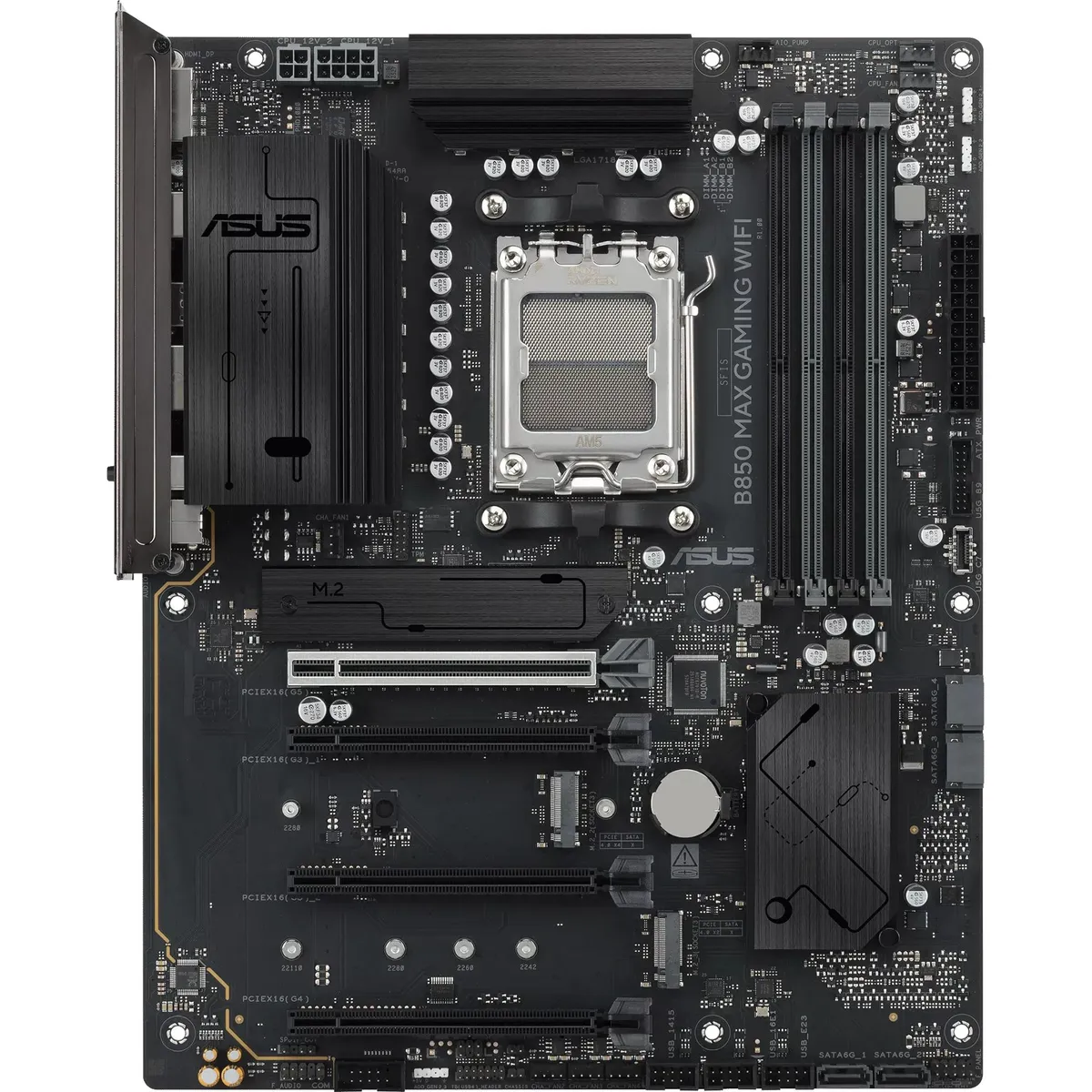 Материнська плата Asus B850 Max Gaming WiFi Socket AM5 - мініатюра 2
