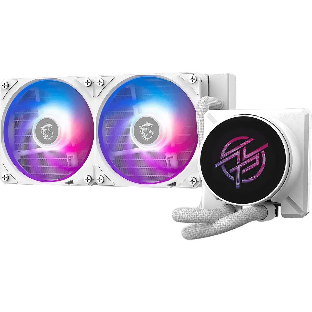 Система водяного охолодження MSI MPG CoreLiquid P22 240 White - зображення 1