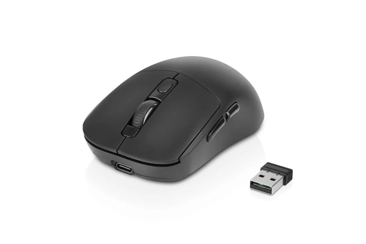 Комплект (клавіатура, миша) бездротовий REAL-EL Kit-555W Black - мініатюра 5